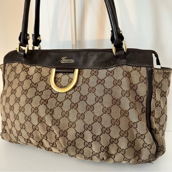 Authentic Gucci Abbey D-ring zip tote bag - Picture 5 of 17